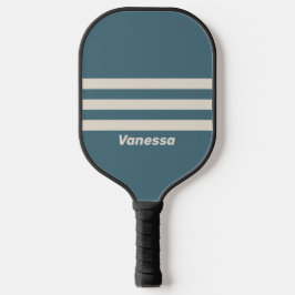 Retro Storm Three über Strike mit Name Pickleball Schläger