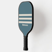 Retro Storm Three über Strike mit Name Pickleball Schläger (Links)