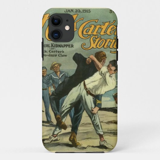 Retro-Story-Cover Case-Mate iPhone Hülle (Rückseite)