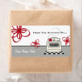 Retro Stove Rote Küche aus der Küche von... (Insitu)