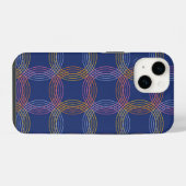 Retro-Strahlung iPhone Hülle (Rückseite (Horizontal))