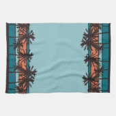 Retro Strand-Geschirrtücher Geschirrtuch (Horizontal)