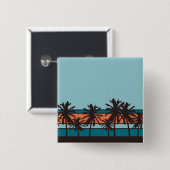 Retro Strand-Knopf Button (Vorne & Hinten)