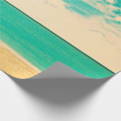 Retro Strand, Retro, Poster, Foto, Hintergrund Geschenkpapier (Ecke)