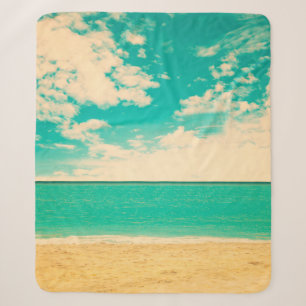 Retro Strand, Retro, Poster, Foto, Hintergrund Sherpadecke