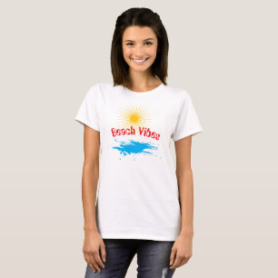 Retro-Strand-Vibes – Sonnenschein & Ozean Sommer T T-Shirt