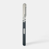 Retro-Straßenbegrenzungslinien iPhone 16 Hülle (Rechte Seite)