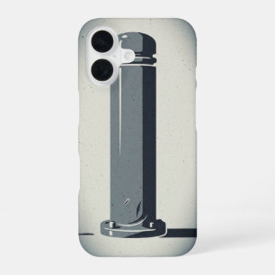 Retro-Straßenpoller iPhone 16 Hülle