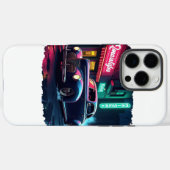 Retro-Straßenszene-Kunst Case-Mate iPhone Hülle (Rückseite (Horizontal))
