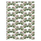 Retro Strawberry-Pflanze mit Gold-Wirbel Tischdecke (Vorderseite)