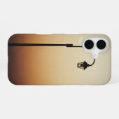 Retro Street Lamp Shapes iPhone 16 Hülle (Rückseite (Horizontal))