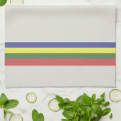 Retro Streifen 2 Küchentücher (Gefaltet)