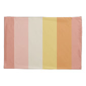 Retro Streifen - 8 Fotomaterial Kissenbezug (Rückseite)