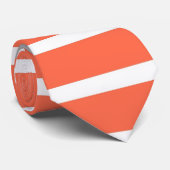 Retro Streifen Abstrakt Art Krawatte (Gerollt)