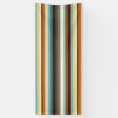Retro-Streifen Banner (Vertikal)