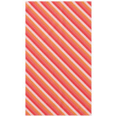 Retro Streifen Design Mod-Tischdecke Tischdecke (Vorderseite)