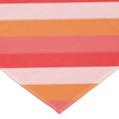 Retro Streifen Design Mod-Tischdecke Tischdecke (Schrägansicht)