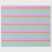 Retro-Streifen Geschenkpapier (Flach)