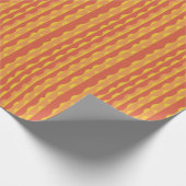 Retro-Streifen Geschenkpapier (Ecke)