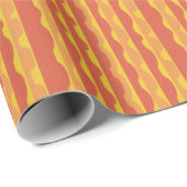 Retro-Streifen Geschenkpapier (Rolleneckpunkt)