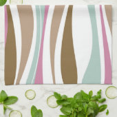 Retro Streifen Handtuch (Gefaltet)