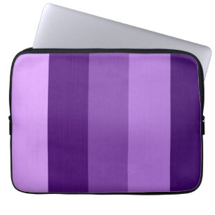 Retro-Streifen in Violett lila malen 2 Laptopschutzhülle