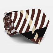 Retro-Streifen-Krawatte Krawatte (Gerollt)