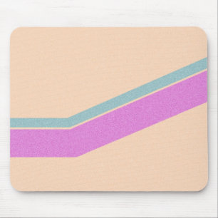 Retro-Streifen-Mauspad Mousepad