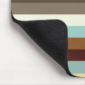 Retro-Streifen Mousepad (Ecke)