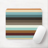 Retro-Streifen Mousepad (Mit Mouse)