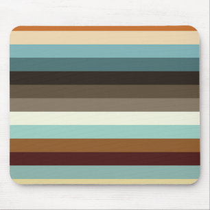 Retro-Streifen Mousepad