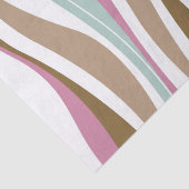 Retro Streifen Seidenpapier (Ausschnitt)