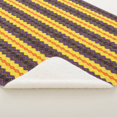 Retro-Streifen Sherpadecke (3/4)