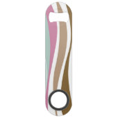 Retro Streifen Speedflaschenöffner (Rückseite)