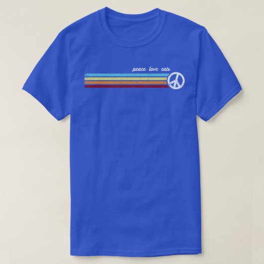 Retro Streifen T-Shirt (Design vorne)