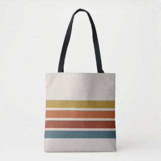 Retro-Streifen Tasche