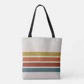 Retro-Streifen Tasche (Rückseite)