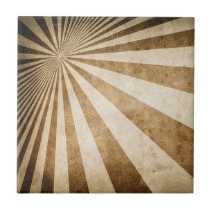 Retro-Streifenmuster-Hintergrund Fliese