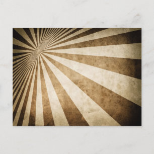 Retro-Streifenmuster-Hintergrund Postkarte