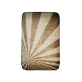 Retro Streifenmusterhintergrund Badematte (Vorderseite Vertikal)