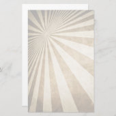 Retro Streifenmusterhintergrund Briefpapier (Vorne/Hinten)