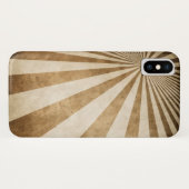 Retro Streifenmusterhintergrund Case-Mate iPhone Hülle (Rückseite (Horizontal))