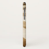 Retro Streifenmusterhintergrund Case-Mate iPhone Hülle (Hinten/Links)