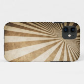 Retro Streifenmusterhintergrund Case-Mate iPhone Hülle (Rückseite (Horizontal))