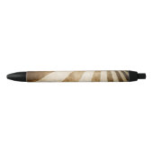 Retro Streifenmusterhintergrund Kugelschreiber (Vorderseite)