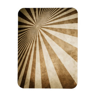 Retro Streifenmusterhintergrund Magnet