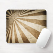 Retro Streifenmusterhintergrund Mousepad (Mit Mouse)
