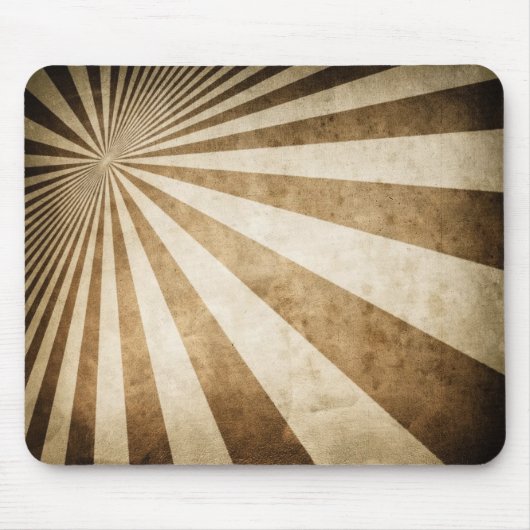 Retro Streifenmusterhintergrund Mousepad (Vorne)