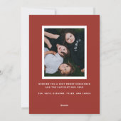 Retro Strip Foto Weihnachten (Rückseite)