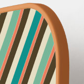 Retro Strip Pickleball Paddle (Linke Seite)